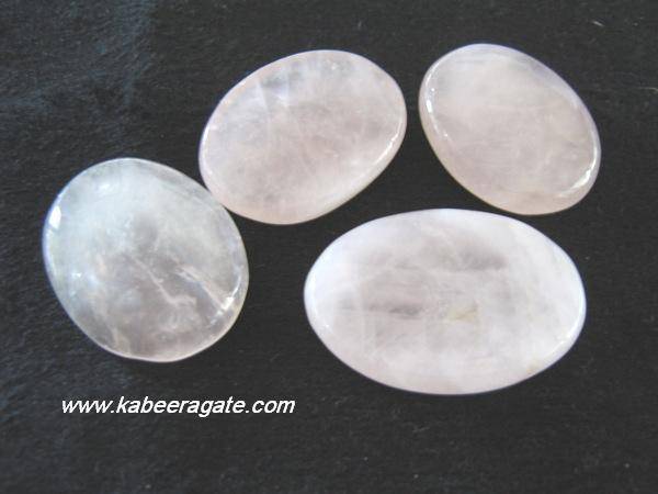 Rose Quartz Worry Stones